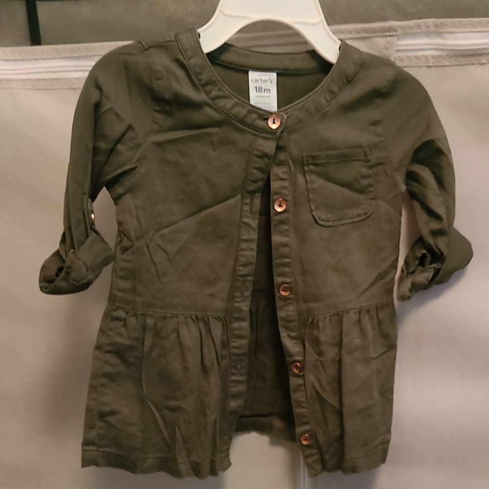 Carter's Olive Green Baby Jacket
